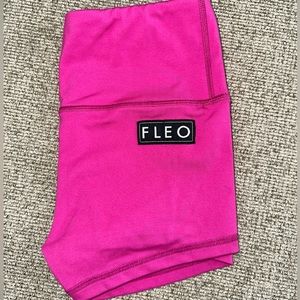 Hot Pink Fleo Shorts